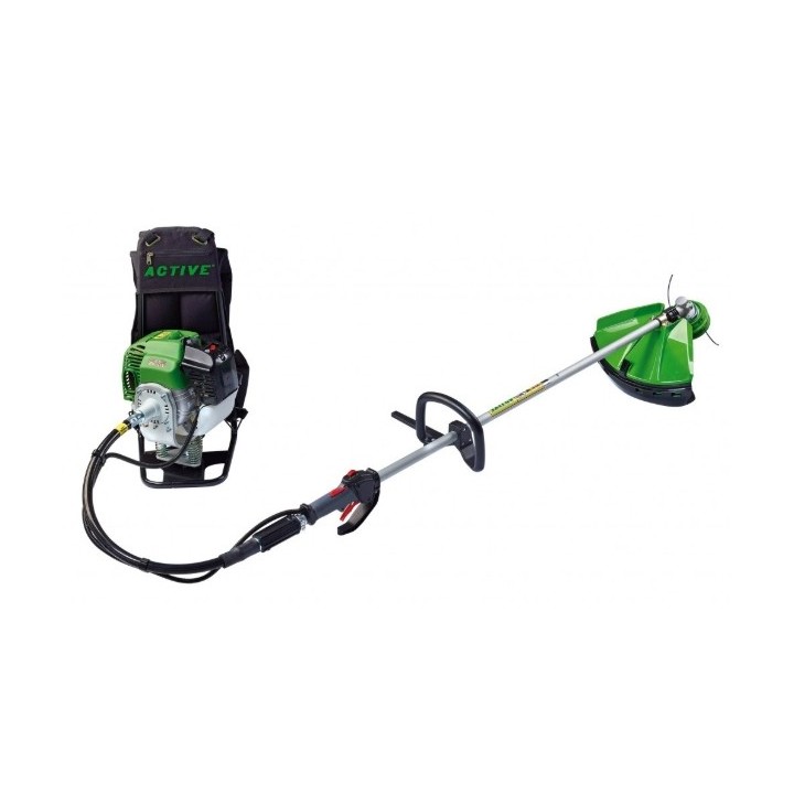 Desbrozadora de mochila ACTIVE 6.5 Z BRUTALE 62 cc 4,5 CV diámetro del eje 26 mm | Newgardenmac.com