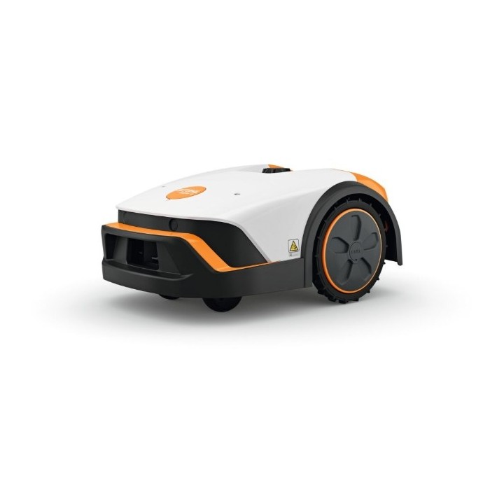 Tondeuse robot STIHL iMOW 4 coupant 20cm jusqu'à 1000m² contrôlée par App | Newgardenmac.com