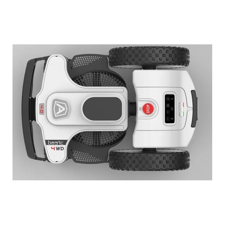 AMBROGIO 4.0 BASIC 4WD Robot Lawn Mower Without Bluetooth Power Unit - App | Newgardenmac.com