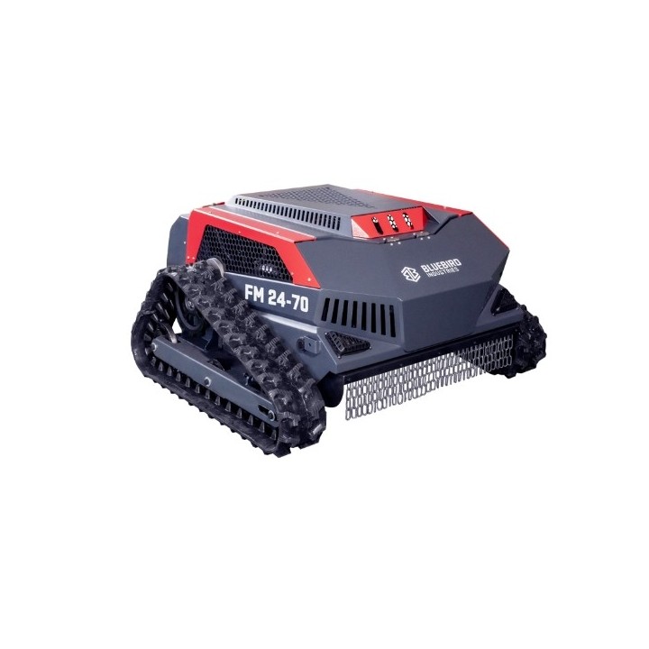 BLUEBIRD FM 24-70 hybrid 452cc 1200W disc 69 cm radio-controlled mulcher | Newgardenmac.com