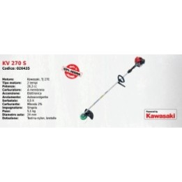 Einhand-Bürstenmäher KV 270 S SERIE KAAZ KAWASAKI Motor 26,3 ccm | Newgardenmac.com