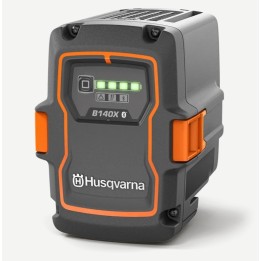 Batteria al litio HUSQVARNA 40-B140X tensione 36V capacita' 4Ah con led ricarica | Newgardenmac.com