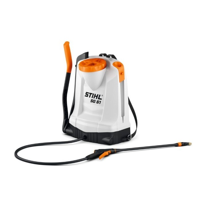 Pulvérisateur à dos STIHL SG51 idéal pour les grandes cultures Réservoir de 12 L | Newgardenmac.com