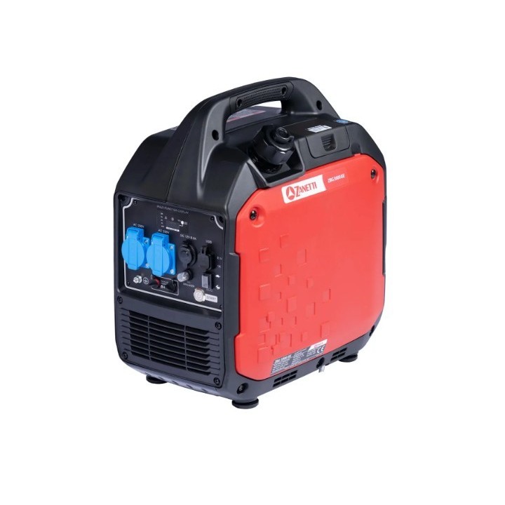 Generador inverter de gasolina ZANETTI ZBG3000iSE 149cc monofásico 230V | Newgardenmac.com