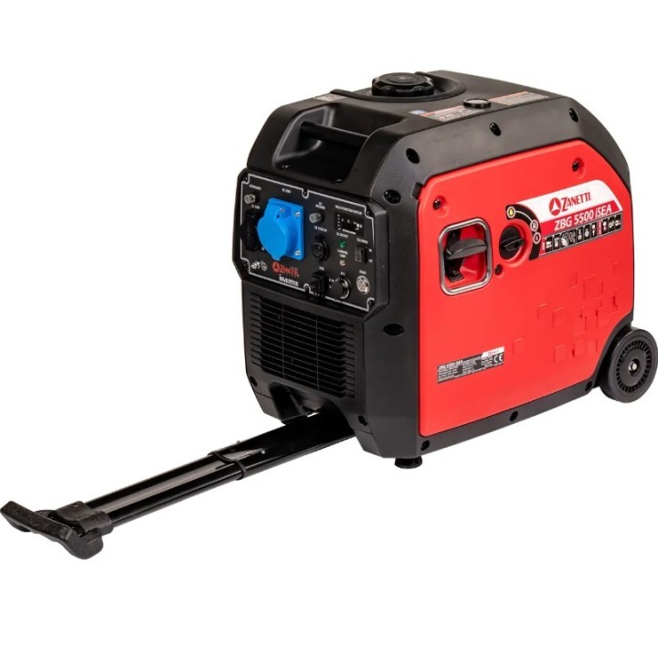 Générateur inverter à essence ZANETTI ZBG5500iSEA 302cc monophasé 230V | Newgardenmac.com