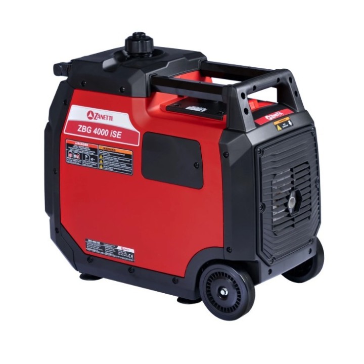 Generatore inverter a benzina ZANETTI ZBG4000iSE 224cc monofase 230V 3,8kW | Newgardenmac.com