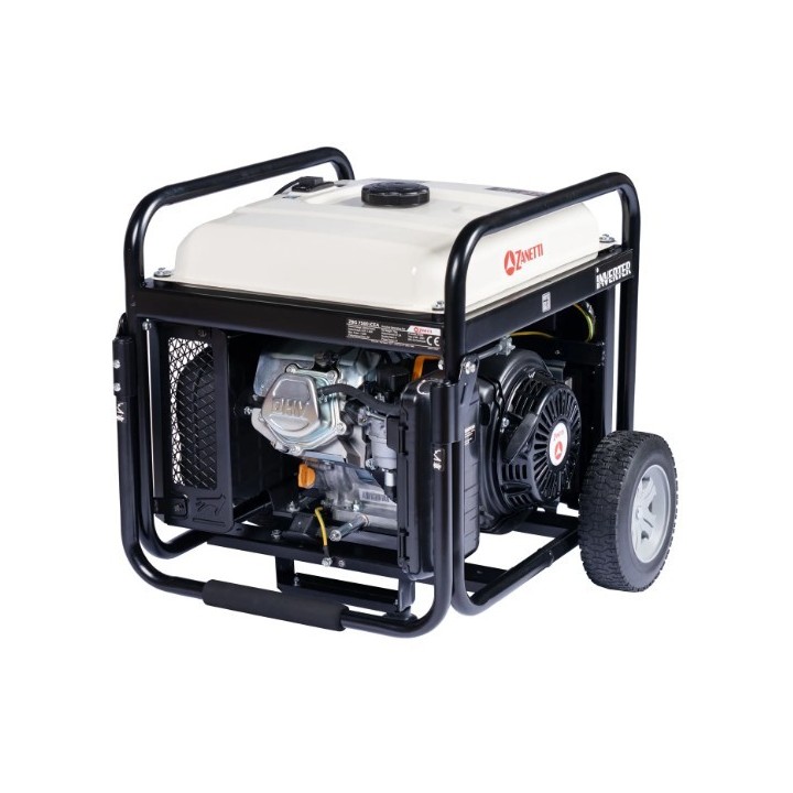 Generador inverter de gasolina ZANETTI ZBG7500iCEA 459cc monofásico 230V 7,5kW | Newgardenmac.com