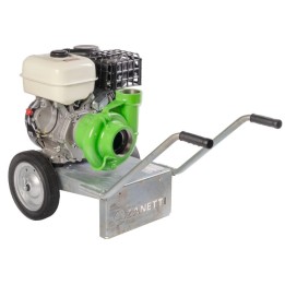 ZANETTI PB80-420CGE cast iron petrol centrifugal motor pump clear water | Newgardenmac.com