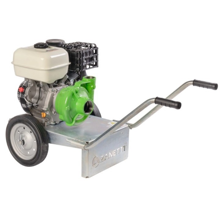 ZANETTI PB50-270CGE pompe centrifuge en fonte à essence eau claire | Newgardenmac.com