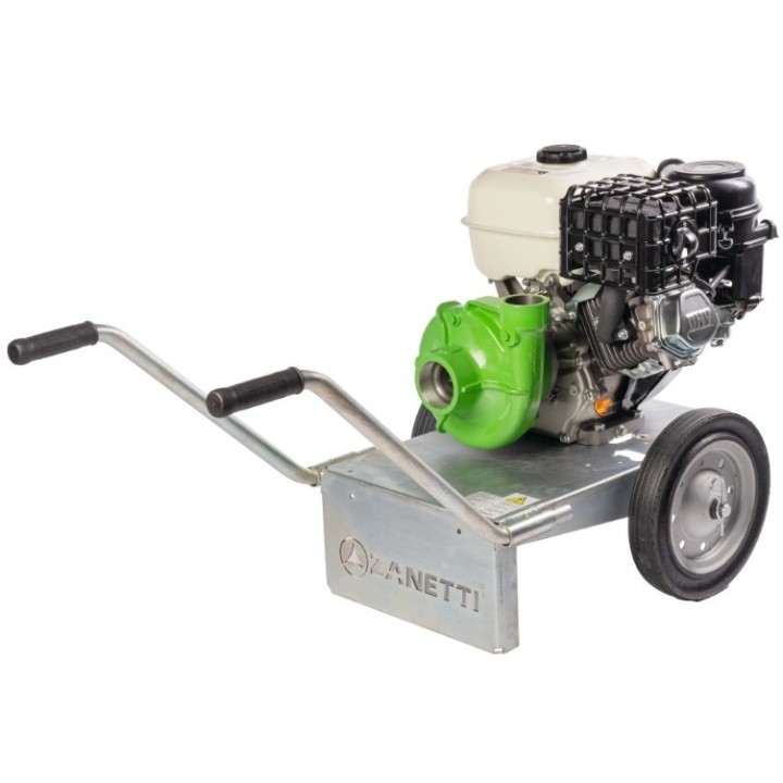 ZANETTI PB50-270CGE cast iron gasoline centrifugal motor pump clear water | Newgardenmac.com