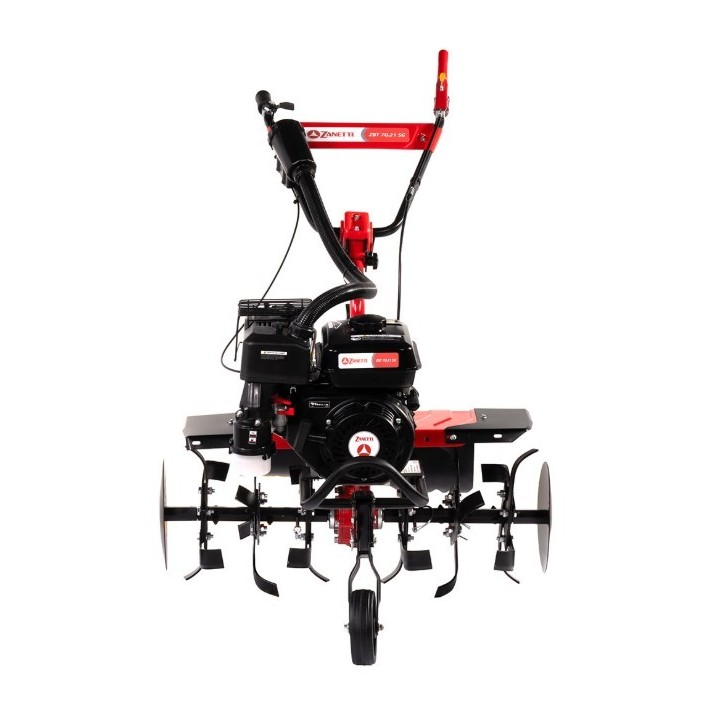 Motozappa a benzina ZANETTI ZBT70.21SG 212cc 4,2kW frizione bagno d'olio | Newgardenmac.com