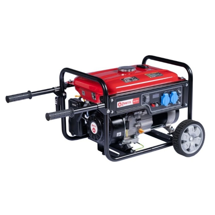 Generatore a benzina ZANETTI ZBG3300C 224cc potenza max 3,3kW tensione 230V | Newgardenmac.com
