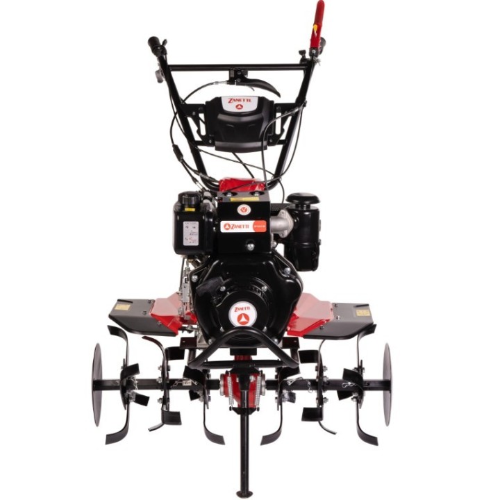 Cultivador diésel ZANETTI ZDT60.21SC 247cc 3,3kW cultivador estándar 90cm | Newgardenmac.com