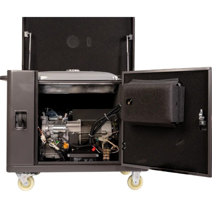 Générateur essence silencieux ZANETTI ZBG5500SEA 420 cc monophasé 230 V 5,5 kW | Newgardenmac.com