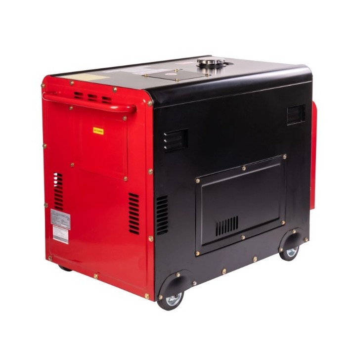 Generatore diesel silenziato ZANETTI ZDG6503SEAV 418cc monofase trifase 230V 400V | Newgardenmac.com