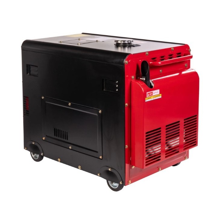 Generatore diesel silenziato ZANETTI ZDG6503SEAV 418cc monofase trifase 230V 400V | Newgardenmac.com