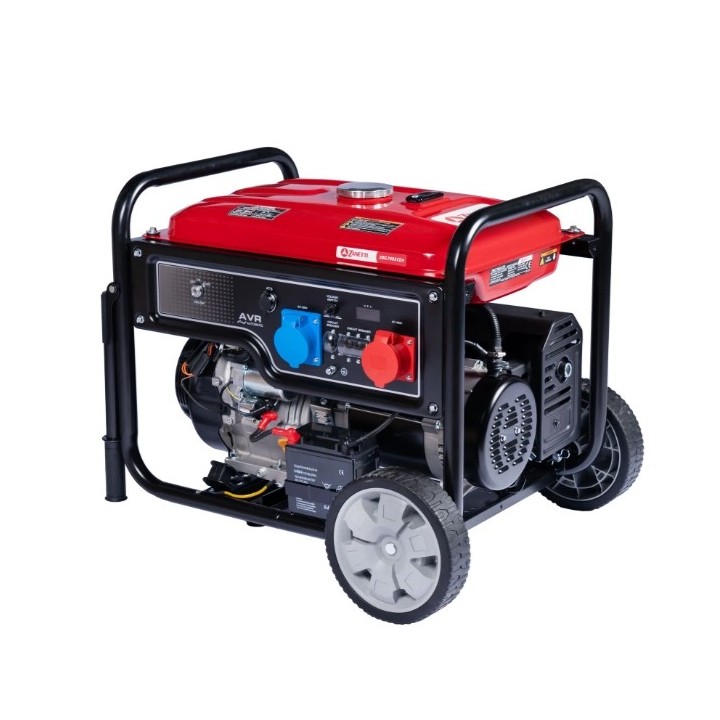 Offener Benzingenerator ZANETTI ZBG7003CEA 420cc einphasig dreiphasig 230V 400V | Newgardenmac.com