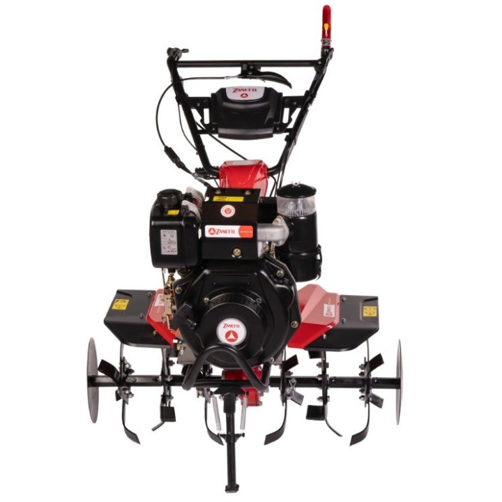 Diesel-Bodenfräse ZANETTI ZDT70.21SC 296cc 4kW Standard-Bodenfräse 100cm | Newgardenmac.com