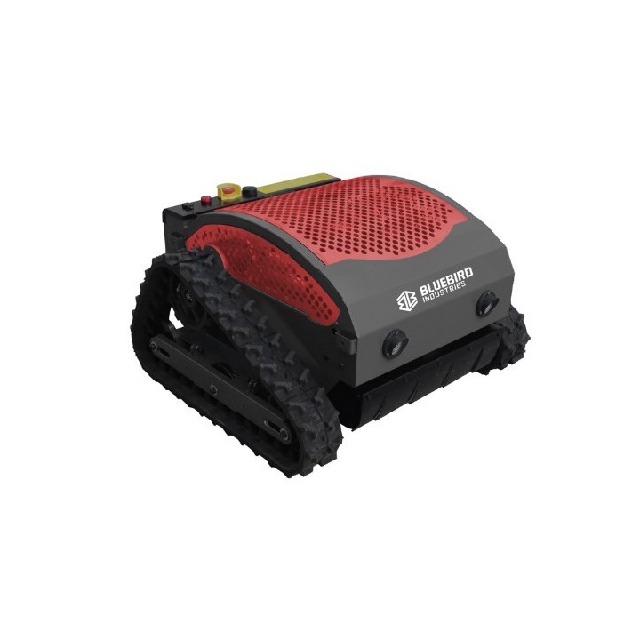 Ferngesteuerter Schlegelmäher BLUEBIRD FM24-65 352cc 650mm schwimmende Klingen | Newgardenmac.com