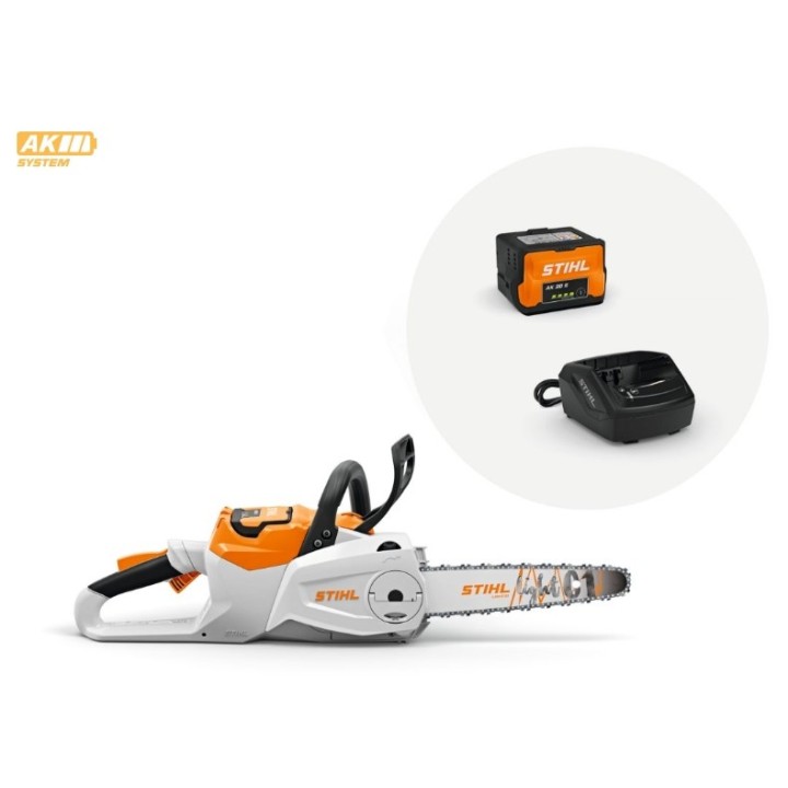 Motosega a batteria STIHL MSA 80 C-B 36V 1,5 KW 2,04 HP barra da 30 cm | Newgardenmac.com