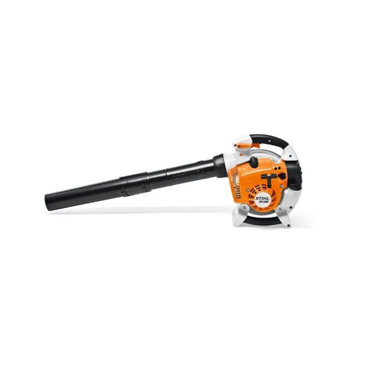 Aspirador de gasolina STIHL SH86 de 27,2 cc, velocidad máxima del aire 76 m/s | Newgardenmac.com