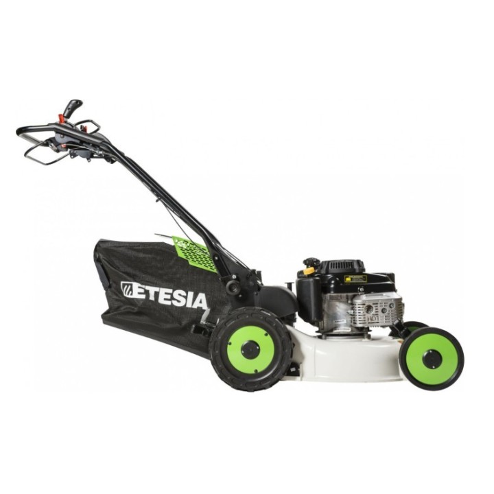 Tondeuse à gazon professionnelle autotractée ETESIA PRO53-FJ180V, moteur KAWASAKI 182 cm³, largeur de coupe 53 cm | Newgarden...