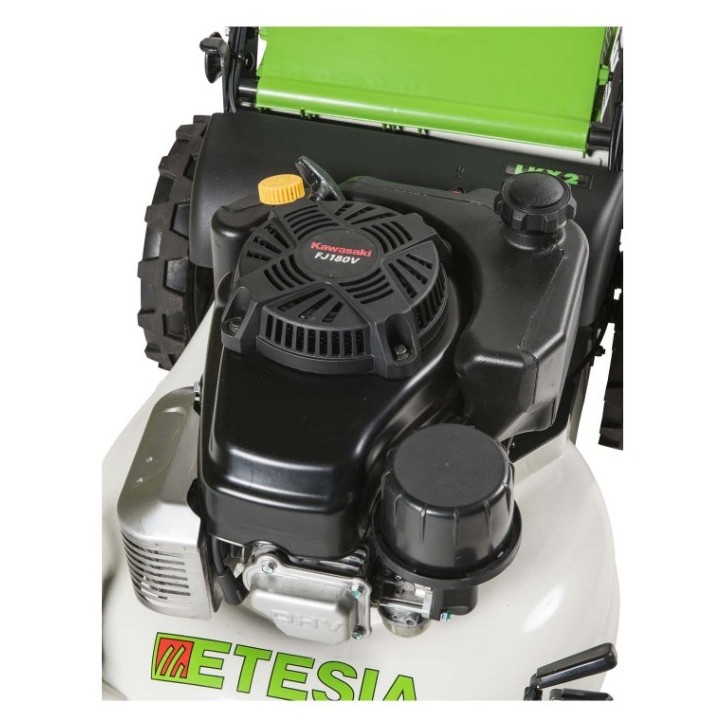 ETESIA PRO53-FJ180V selbstfahrender Profi-Rasenmäher, 182-cm³-KAWASAKI-Motor, 53 cm Schnittbreite | Newgardenmac.com