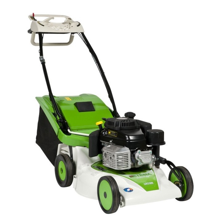 Cortacésped profesional autopropulsado ETESIA DUOCUT53-FJ180V, motor KAWASAKI de 179 cc, ancho de corte de 53 cm. | Newgarden...