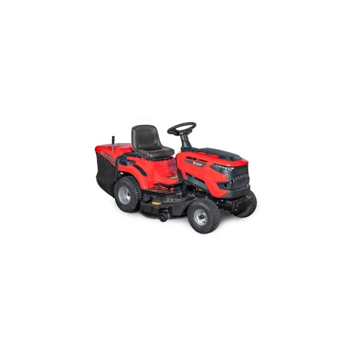 Tondeuse autoportée BLUEBIRD TRP86H 432 cm3 avec largeur de coupe de 86 cm et bac de ramassage de 245 L | Newgardenmac.com