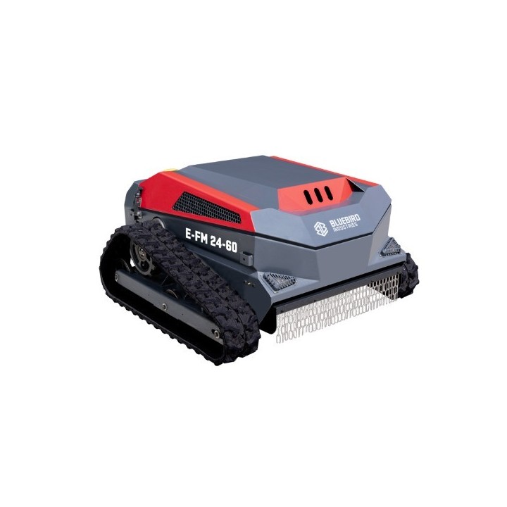 Robot Trinciasarmenti remote control elettrico BLUE BIRD E-FM 24-60 1200W lama fissa radiocomandato | Newgardenmac.com