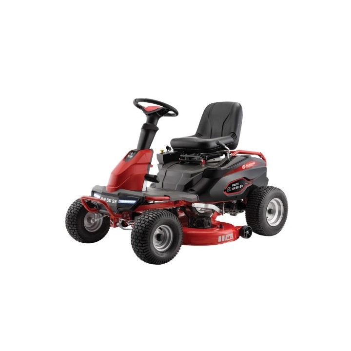 Tracteur de pelouse à batterie BLUEBIRD BRSD98 avec une largeur de coupe de 98 cm | Newgardenmac.com
