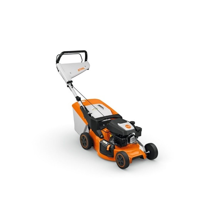 STIHL RM 248 petrol lawnmower 139 cc cutting width 46 cm with 55 L grass bag | Newgardenmac.com