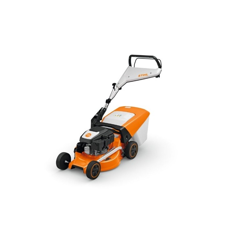 STIHL RM 248 petrol lawnmower 139 cc cutting width 46 cm with 55 L grass bag | Newgardenmac.com