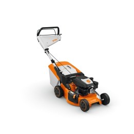 STIHL RM248T Tondeuse à essence 139 cc, largeur de coupe 46 cm, bac de ramassage 55 L | Newgardenmac.com