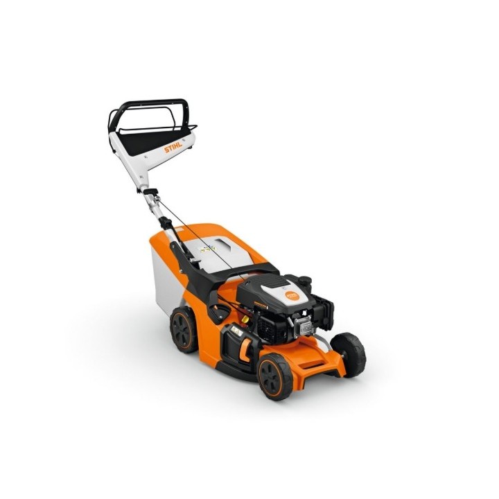 STIHL RM 443 T 139cc Lawn Mower Cut 41 cm 4 in 1 Basket 55 Lt Self-Propelled | Newgardenmac.com