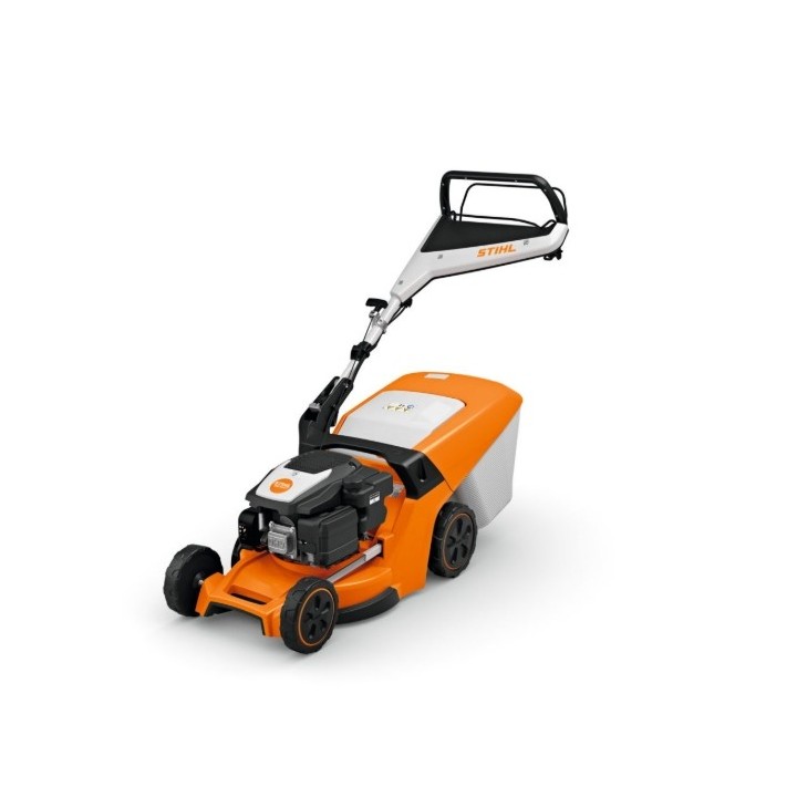 STIHL RM 443 T 139cc Lawn Mower Cut 41 cm 4 in 1 Basket 55 Lt Self-Propelled | Newgardenmac.com