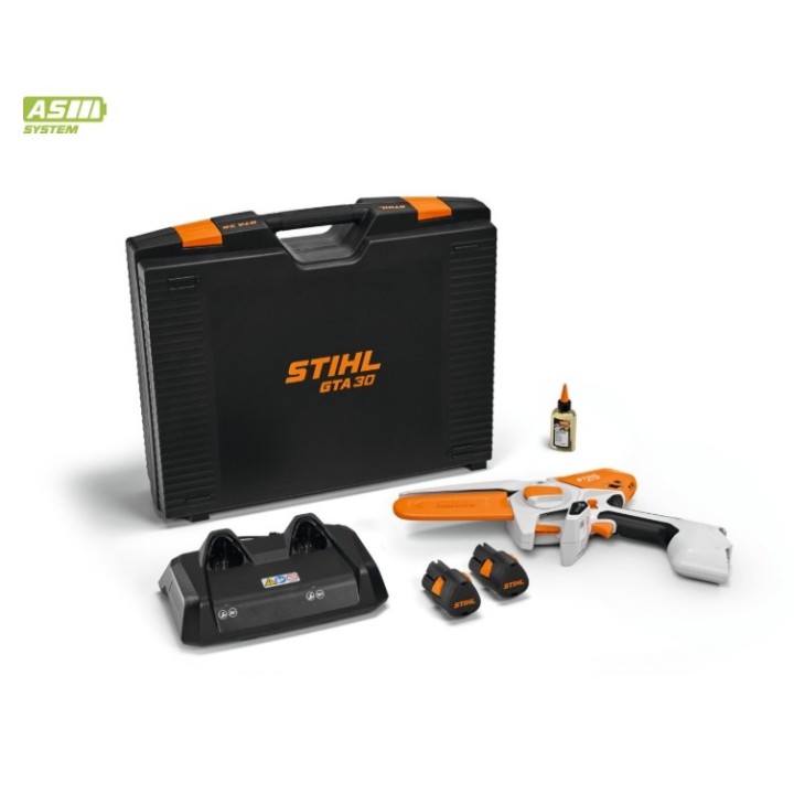 Podadora a batería STIHL GTA30, voltaje de 22 V, longitud de espada de 15 cm | Newgardenmac.com