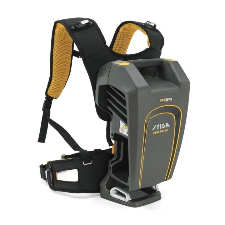 Sac à dos pour piles STIGA SBH 900 AE pour machines portables série 900 | Newgardenmac.com