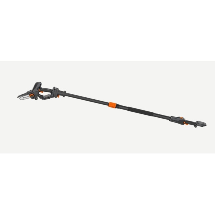 Élagueuse sur perche sans fil HUSQVARNA ASPIRE PE5-P4A 18 V, longueur 221 cm | Newgardenmac.com