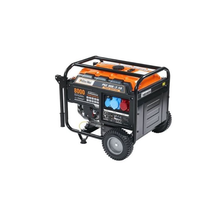 OLEOMAC PGE80E-3 DCS K1250HG 420cc electric current generator 8h autonomy | Newgardenmac.com