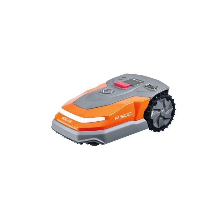 OLEOMAC R 500i robot lawnmower up to 500m2 with 120m perimeter cable included | Newgardenmac.com