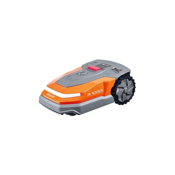 OLEOMAC R 1000i robot lawnmower up to 1000m2 with 150m perimeter cable included | Newgardenmac.com