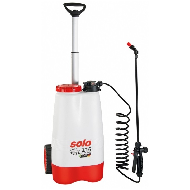 Pompe à chariot à batterie SOLO 216, capacité de 16 L, pression de 2,5 bars | Newgardenmac.com