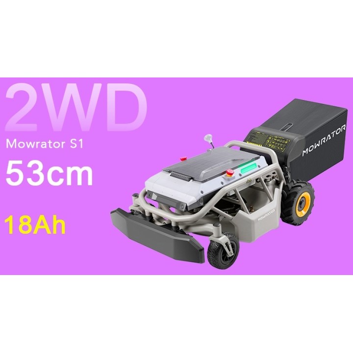 Robot tagliaerba radiocomandato MOWRATOR S1 ADVANCED diametro taglio 53 cm | Newgardenmac.com