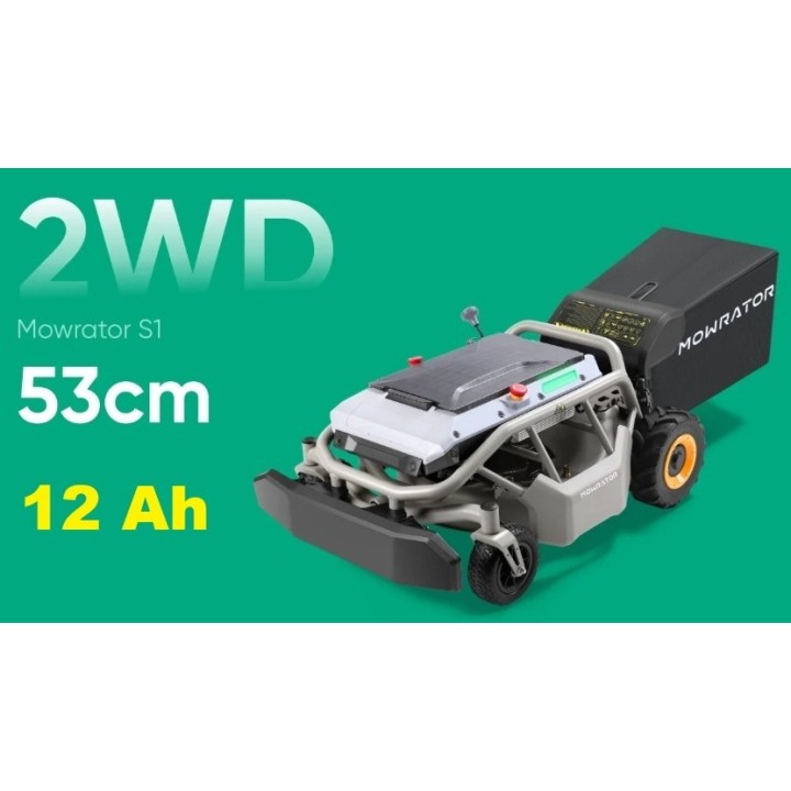 Robot tagliaerba radiocomandato MOWRATOR S1 STANDARD diametro taglio 53 cm | Newgardenmac.com