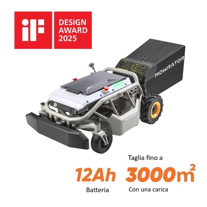 Robot tagliaerba radiocomandato MOWRATOR S1 STANDARD diametro taglio 53 cm | Newgardenmac.com