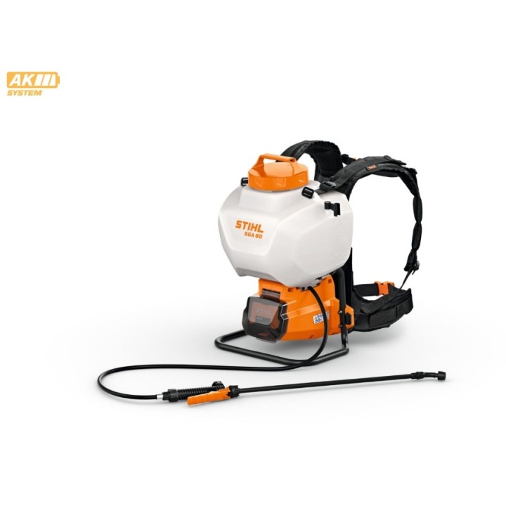 STIHL SGA 60 36V battery-powered sprayer, 15L container capacity, 4 bar pressure | Newgardenmac.com