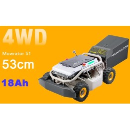 Robot tagliaerba radiocomandato MOWRATOR S1 4WD PRO diametro taglio 53 cm | Newgardenmac.com
