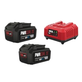 Kit 2 batterie 20V 4.0Ah + caricabatterie standard 20V 2.4A SKIL 3112 BA | Newgardenmac.com