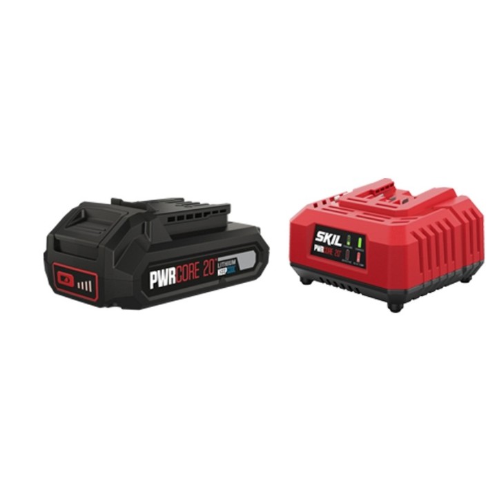 SKIL 3110 AA 20V 2,5Ah Akku-Set + 20V 2,4A Standard-Ladegerät | Newgardenmac.com